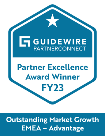 Guidewire partner excellence award badge