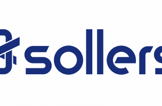 Logo Sollers mono navy blue